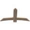 Ekena Millwork Bellingham Smooth Timber Gable Bracket, Douglas Fir, 48"W x 28"H x 1 1/2"D x 5 1/2"F, 14/12 Pitch GBW048X28X0206BEL00SDF - alternate 3